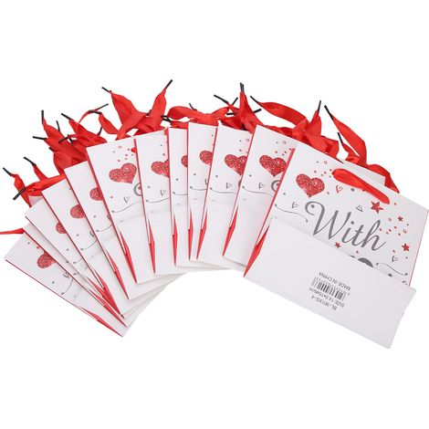 Sacs en papier portables pour bonbons, emballages cadeaux et fournitures de mariage et de fête. (1/5)