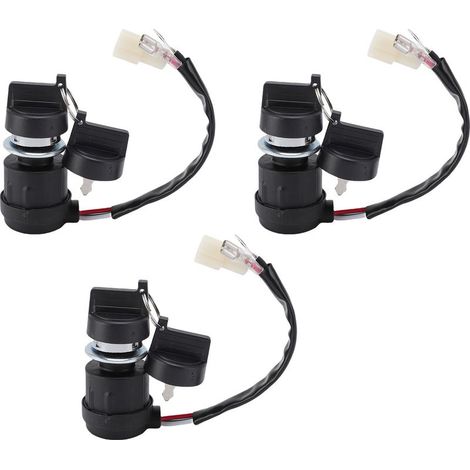 Zündschalter für Gasgeneratoren, 3 Sets, mit Ersatz-Zündkabeln für 186F und 170F (1/5)
