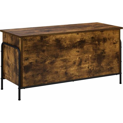 Scatola di Stoccaggio Rovere Fumo 80 x 40 x 49,5 cm vidaXL (1/5)