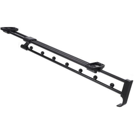 Tringle Penderie Escamotable,Extractible Porte Pantalon Coulissant,Longueur 450 mm Tringle Coulissante Penderie,pour Les Armoires et Les Zones de Rangement