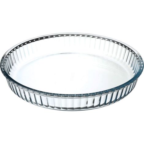 Moule à tarte en verre résistant à la chaleur, Ø 32 cm (1/3)