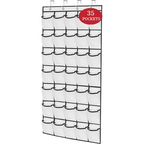 Rangement mural avec 35 poches