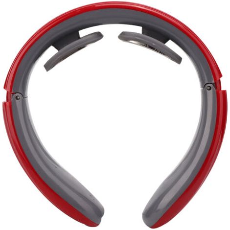 Appareil de massage électrique à impulsions pour les vertèbres cervicales, soulageant les douleurs du cou et des épaules (instrument de physiothérapie, blanc) (1/5)