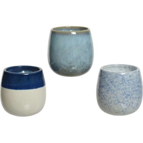 Vasetto in ceramica con citronella