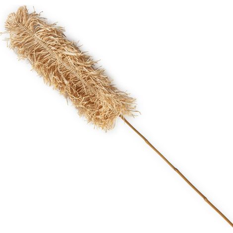 Ornement mural sisal naturel et bambou - Beige naturel bambou éclatant (1/2)