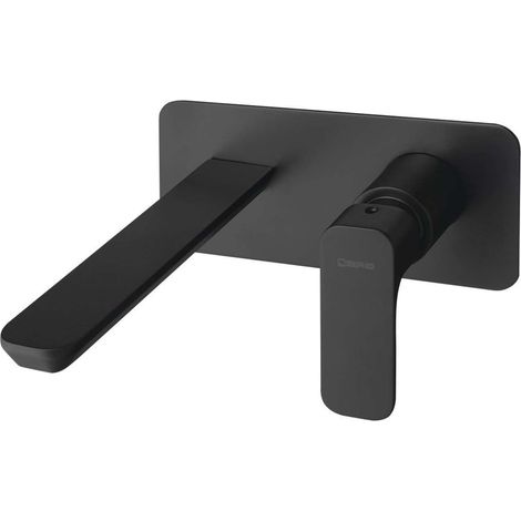 Sapho Spy - Miscelatore ad incasso per lavabo  con corpo incasso, nero opaco PY08/15
