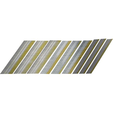 15 Gauge da Angled Nails Accessories 34-Degree 900-Pack Metal Accessories Air Row Nail Galvanized Size Assorted (2-1/2inch, 2inch, 1-1/4inch 300 Per Sizes)