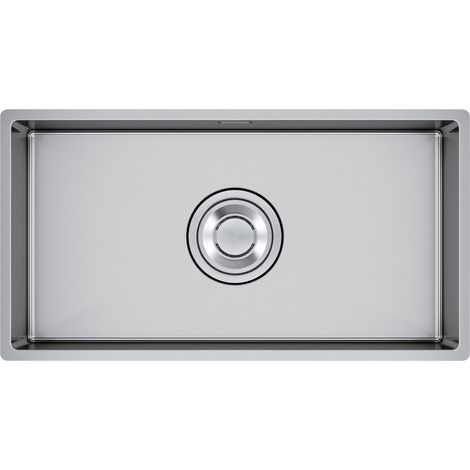 Evier Franke Box Drain Max BDX110-80 Inox Lisse - Inox Lisse (1/4)