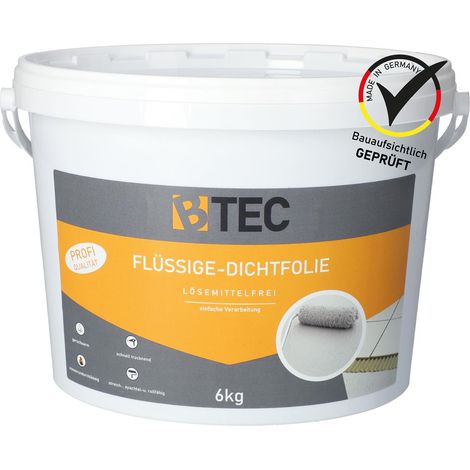 Flüssige Dichtfolie / Flüssigfolie 6 kg BTEC (1/5)