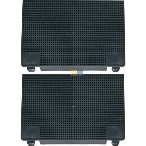 Ersatzteil - Lot de 2 filtres charbon ROBLI - - ROBLIN, BEKO, BRANDT, ZANUSSI, ARISTON HOTPOINT, THERMOR, SAUTER, SMEG, DE DIETRICH, WHIRLPOOL, ELECTROLUX (1/5)