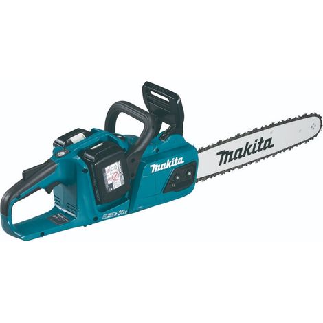 Makita DUC353PG2 18Vx2 Brushless Chainsaw With 2 x 6ah Batteries & Twin Charger (1/2)
