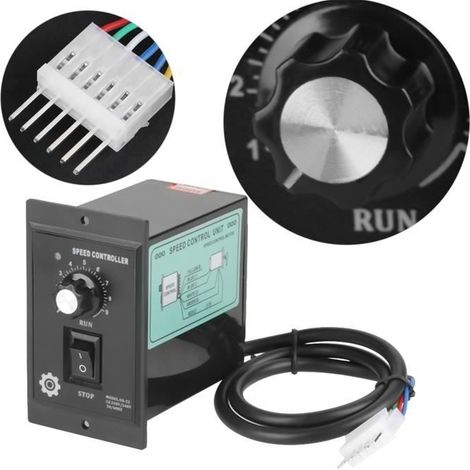 AC 220V 400W Drehzahlregler, ABI Vorwärts- und Rückwärts-Motordrehzahlregler