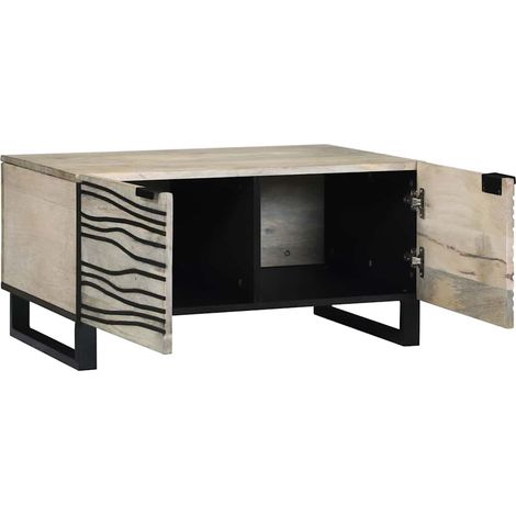 Maison Exclusive - Tavolino da salotto Bianco 80 x 50 x 40 cm Legno ingegnerizzato