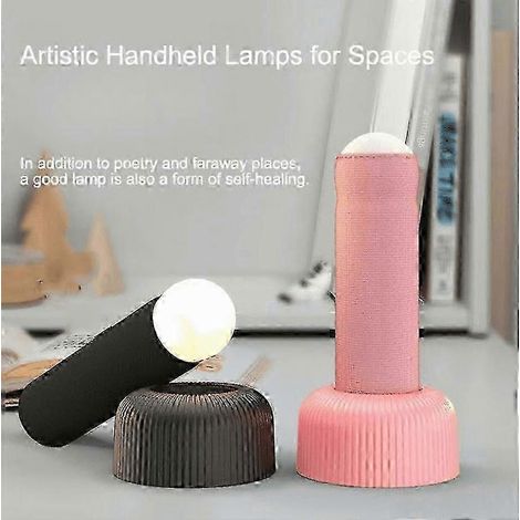 Veilleuse rechargeable à tirette (modèle JGF844) : lampe d'ambiance originale pour table de chevet ou bureau (cadeau d'anniversaire unique) (1/4)
