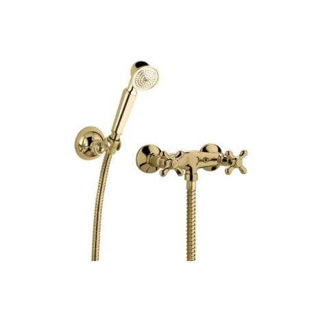 Paffoni Iris Serie bronziert Duschgruppe IRV168DBR  Messing - Bronzato