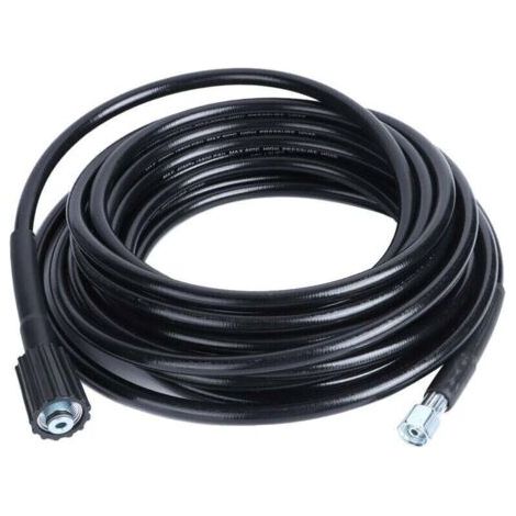 10m high-pressure cleaning hose with M14xM22 thread, compatible with Kärcher K2 K3 (1/4)