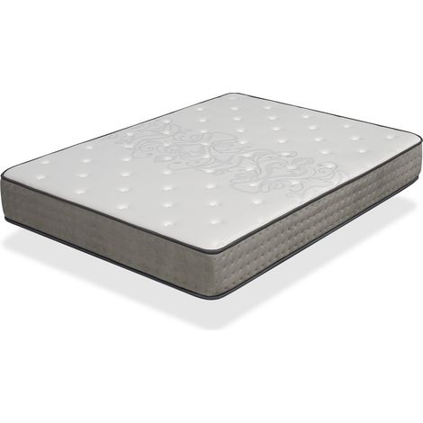 Colchon 140x190 BORDEAUX Altura 25 CM Muelles ensacados,Espuma HR transpirable