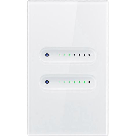 Interrupteur variateur mural tactile intelligent Tuya ZigBee, 2 broches (1/5)