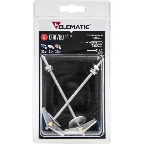 ELEMATIC BLISTER ANCORA ETAF DD BARRA FILET. 2 PZ 8 CF