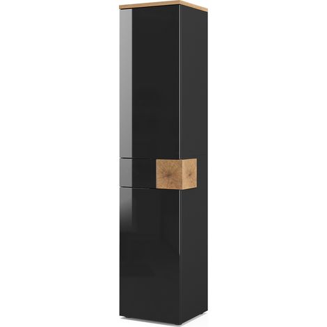 Meuble de rangement de salle de bain Eden, Anthracite, 40 x 184.2 cm, Vicco (1/5)