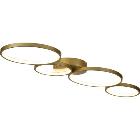 Plafonnier led Cirque or - 25772-4GO (1/5)