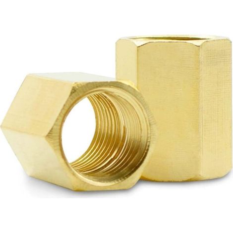Raccord Hexagonal Laiton 3/4" Femelle BSP pour Tuyauterie (1/4)