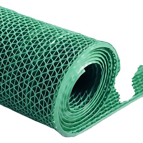 Tappetino antiscivolo, impermeabile e facile da pulire, 40x90 cm, verde. (1/2)