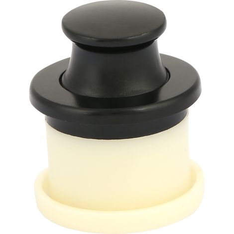 Zinc Alloy Telescopic Door Knob for Embedded Furniture Tatami Cabinet Handle (Black)