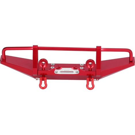 Frontstoßstange aus Aluminiumlegierung für RC-Crawler SCX10 90046 90047 1/10 (rot) (1/5)
