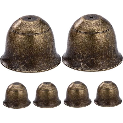 6pièces Cloches à Vent Vintage Métal Carillons Décoratifs Créatifs pour Porte Clair Et Agréable Facile à Installer pour Maison Le Magasin Bureau (1/5)