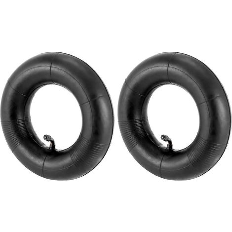 Chambre à air 2,80/2,50-4 pouces avec valve coudée TR87 pour scooters, tondeuses à gazon et brouettes (1/5)