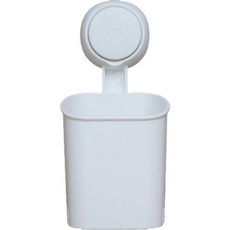 Suction Cup Toothbrush Holder, Wall Mounted, No Drilling Required, for Bathroom, Shower, Electric Toothbrush, Toothpaste, Razor Holder, Removable (1/5)