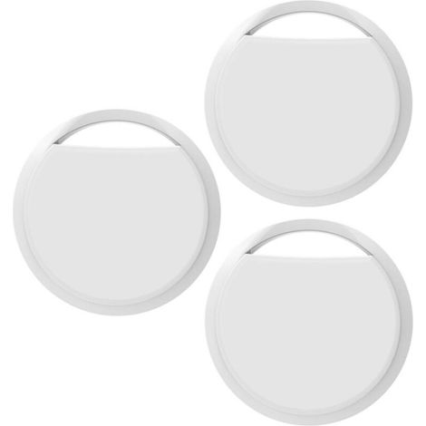 Localizador Bluetooth para mascotas, equipaje, llaves y cartera, compatible con Google Find My (solo Android), color blanco, paquete de 3 unidades. (1/5)