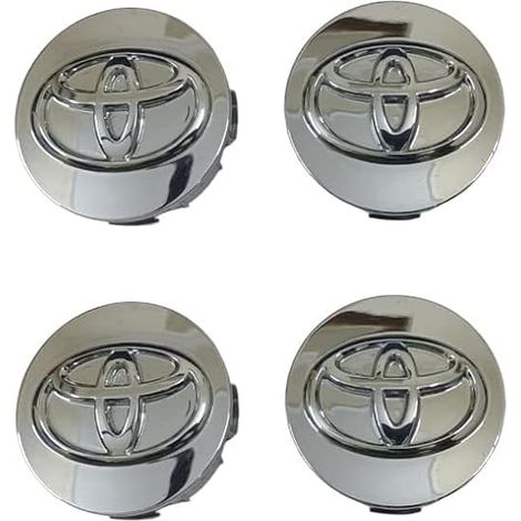 Radkappen, Leichtmetallradkappen, Ersatz-Radkappen aus Kunststoff für Corolla Camry Yaris Reiz Vios (62 mm)