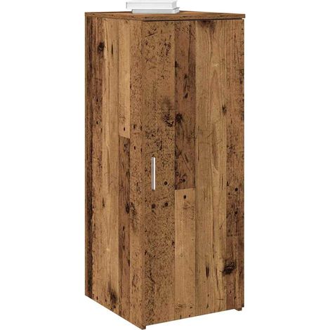 Armoire de rangement-Meuble de stockage vieux bois 40x45x103,5cm bois d'ingénierie 182171 (1/5)
