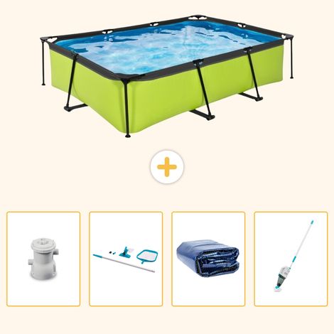Exit-toys Piscine Exit Rectangulaire - 300x200x65 cm - 5-pièces  S323 (1/5)