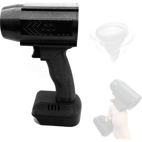 Soplador turbo portátil con conducto, motor sin escobillas de 50 mm, soplador de alta potencia de 1000 g, para la limpieza de coches y teclados, compatible con baterías Makita de 18 V y 20 V.