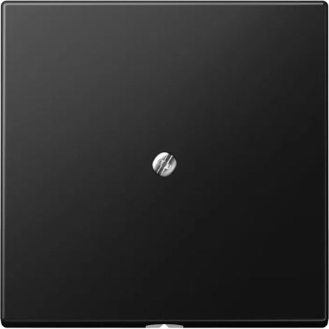 Jung Leitungsauslass mit Zugentlastung, Duroplast, Serie LS, graphitschwarz matt LS990ASWM
