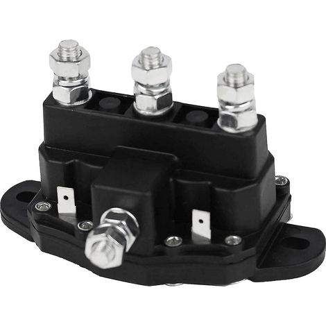 Électrovanne d'inversion de moteur de treuil, contacteur-relais 12 V CC, usage intermittent, 6 bornes, 214-1211 (1/5)