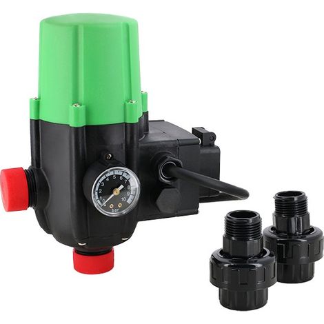 Pompesguinardloisirs – Presscontrol – Accessoire de pompe de jardin avec protection manque d'eau – Câble 1,5 m – Automatisation pompe surface