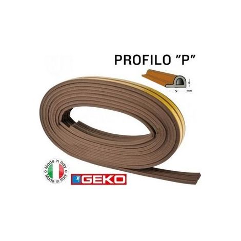 PARAFREDDO PER PORTE E FINESTRE 9.5X5.5 MM MARRONE