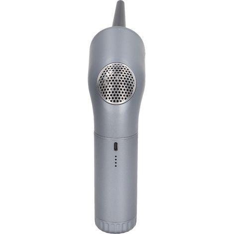 Souffleur de feuilles électrique sans fil, 98 000 tr/min, pistolet à air comprimé portatif pour le nettoyage de voiture, 3 vitesses réglables, usage industriel, mains libres