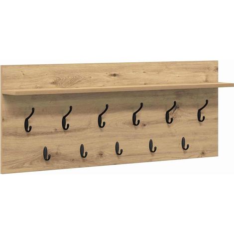 Maison Exclusive - Wandmontierter nachttisch Artisan-Eiche 100 x