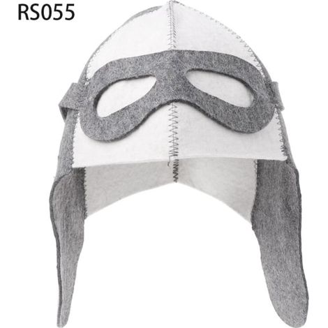 Chapeau de sauna en feutre de laine, anti-chaleur, chapeau de sauna russe Banya pour la protection de la tête - RS055-AquaForge (1/5)