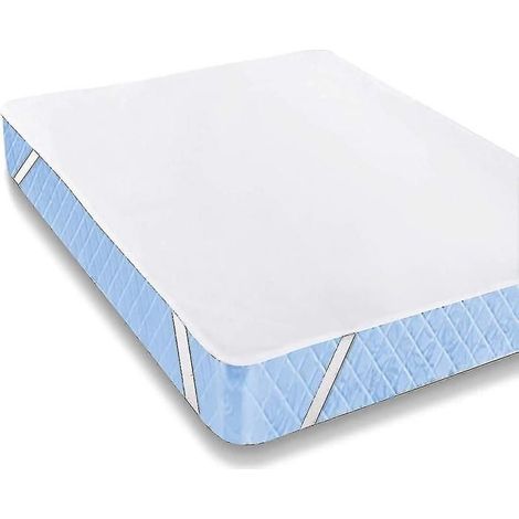 Protège Matelas Imperméable 120 X 200 Cm Surmatelas Respirant. Anti-acariens