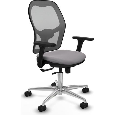 Sedia da ufficio piqueras y crespo Jorquera grigio schiuma imbottita (1/2)