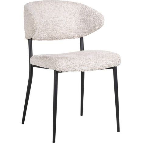 Chaise Be Lovely Crème Confort - Crème Doux et Intemporel (1/5)
