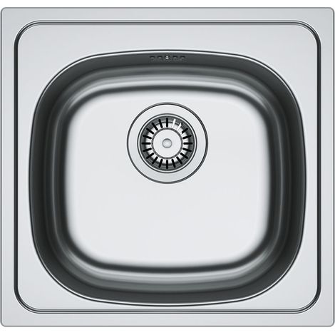 Franke Einbaubecken SKN 610-37 (44) Edelstahl, Handbedienung (1/2)