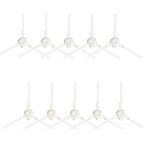 Lot de 10 brosses latérales de rechange pour balayeuse Tefal X-Plorer 45 / RG8275WH (1/5)