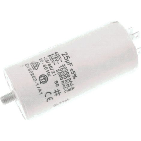 Ersatzteil - SOS Accessoire Condensateur 25uf pour Aspirateur 128500636 - -